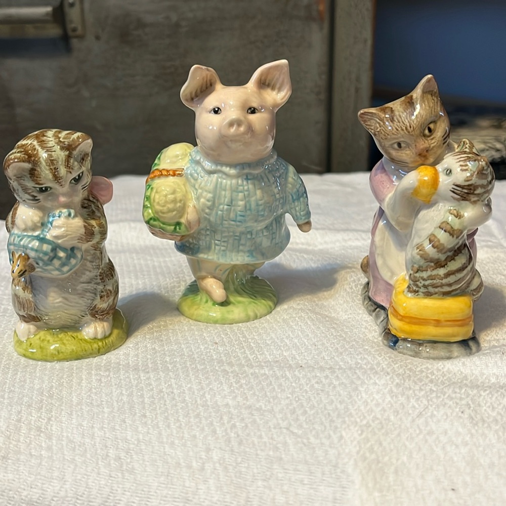 Royal Albert Beatrix Potter Figurines